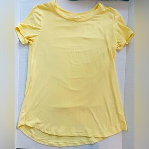 Women's Size Small Yellow Athletic Shirt